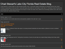 Tablet Screenshot of blog.chadstewart.com