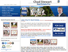 Tablet Screenshot of chadstewart.com